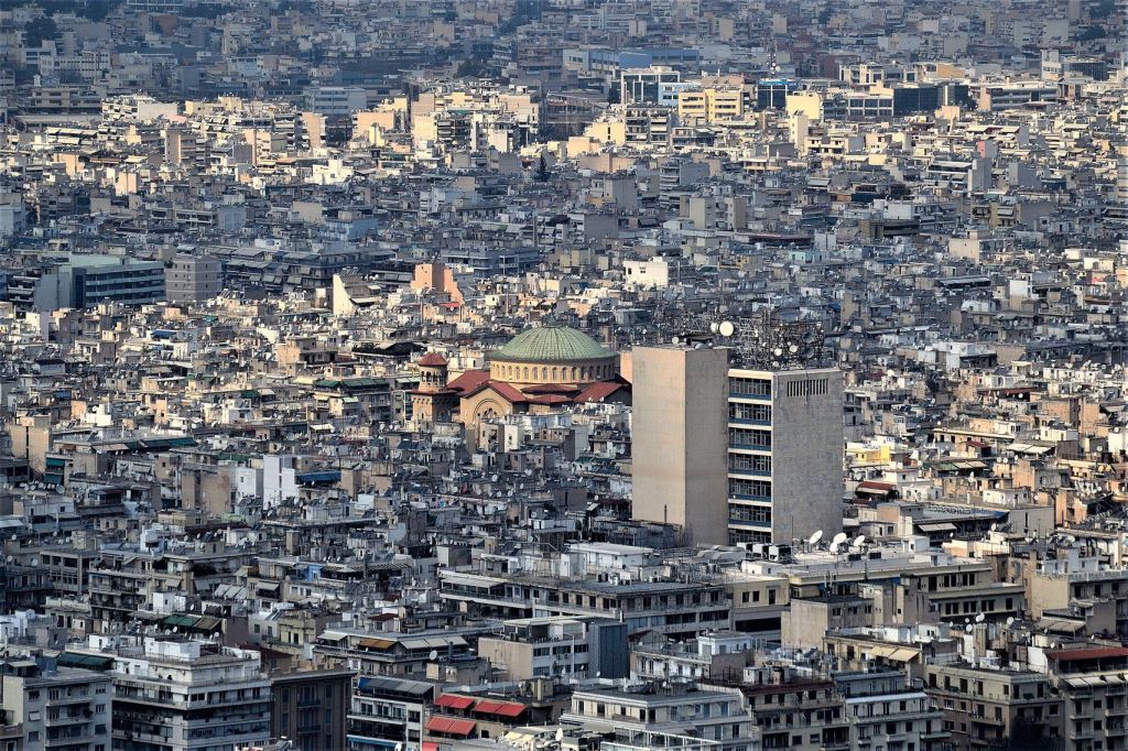 Cuarentena en Atenas